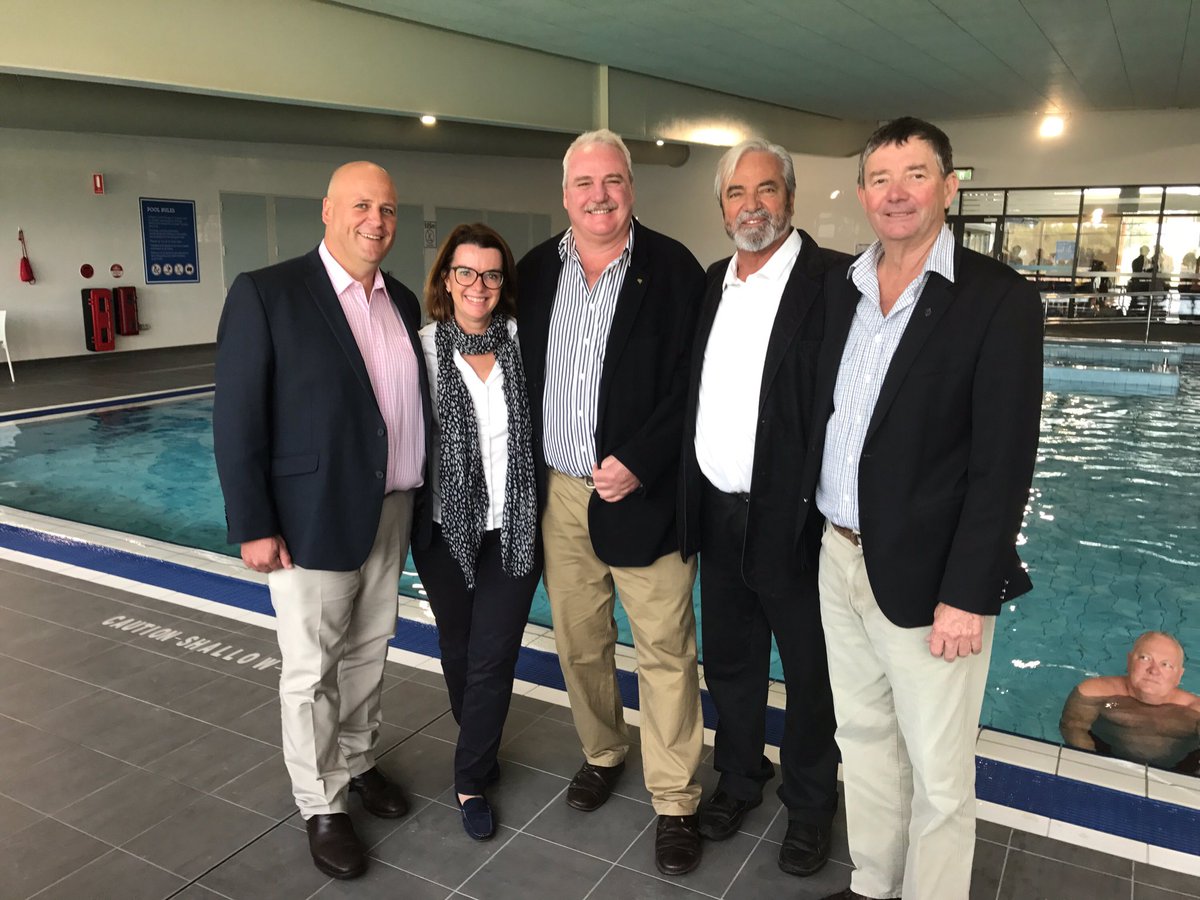 A new aquatic centre for Victor Harbor plus 50 new local jobs 👍🏻Representing <a href="/SenatorNash/">Fiona Nash</a> for the offical opening today!