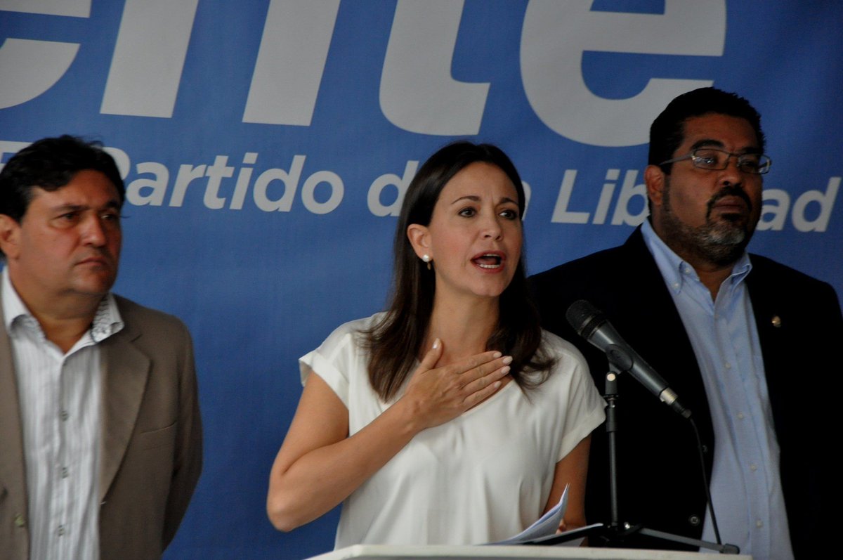 la_patilla's tweet image. Machado: La única “rectificación” es la salida de Maduro bit.ly/2onoCqT