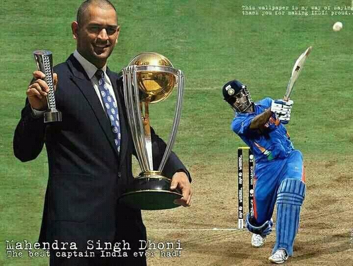 MSDsuperfan's tweet photo. RT if you will never forget this moment in your entire life!! 
Dhoni Finishes things in Style✌✌.
India lift the world cup after 28 Years. https://t.co/9y8AoyfWv3