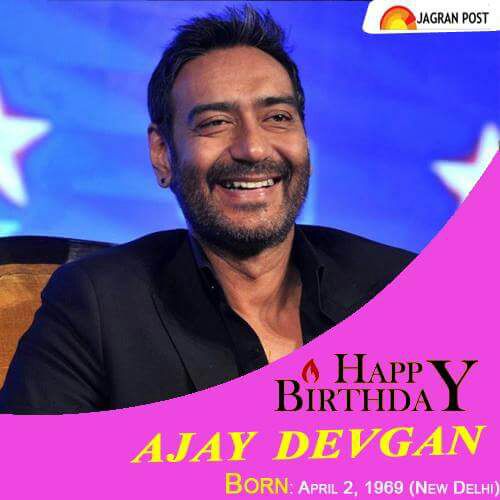 Happy birthday ajay devgn... 