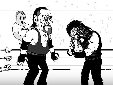 nodqdotcom's tweet photo. #WWE #Wrestlemania 33 predictions - in hilarious cartoon form! https://t.co/TKImB3IX2a https://t.co/JRqDNnChKU