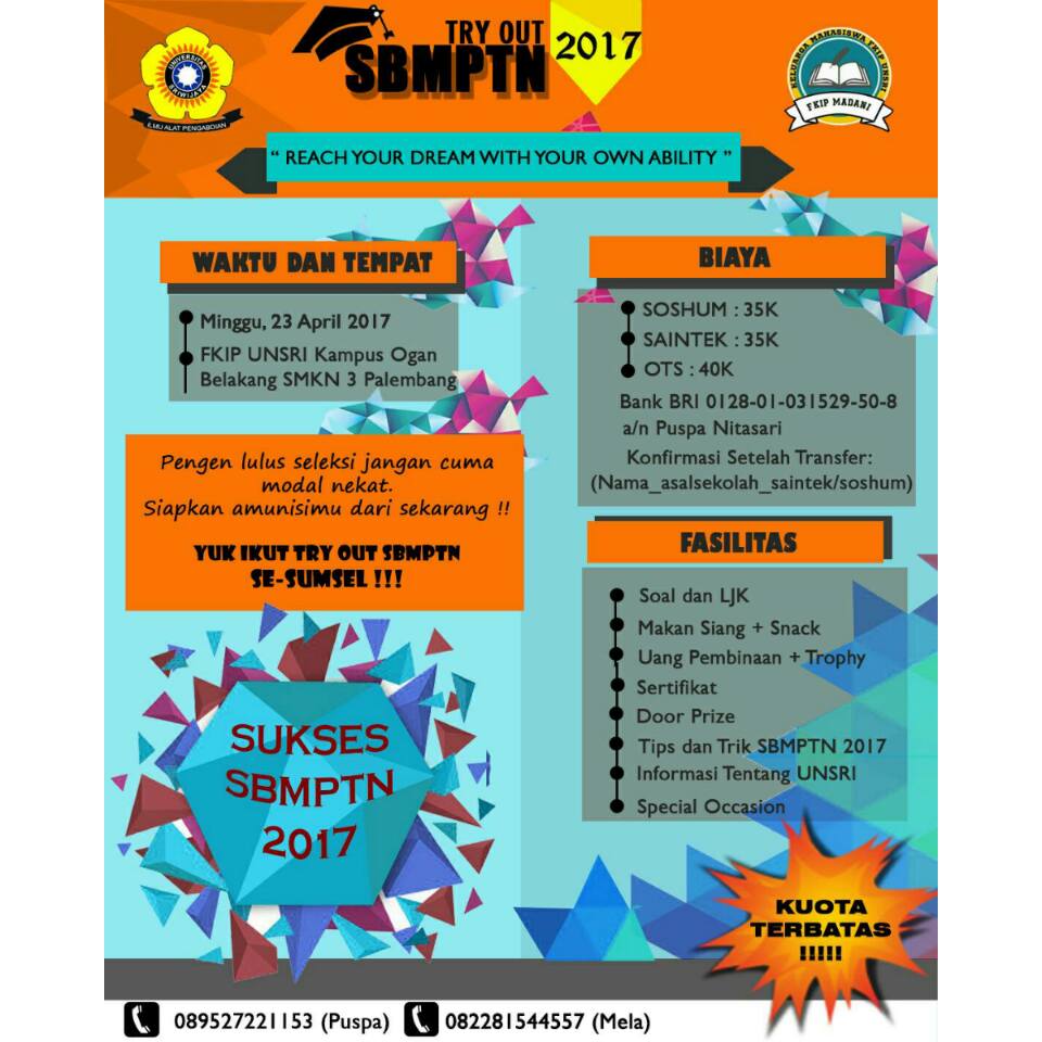 Ayo yang berminat daftarkan segeraa !!!!