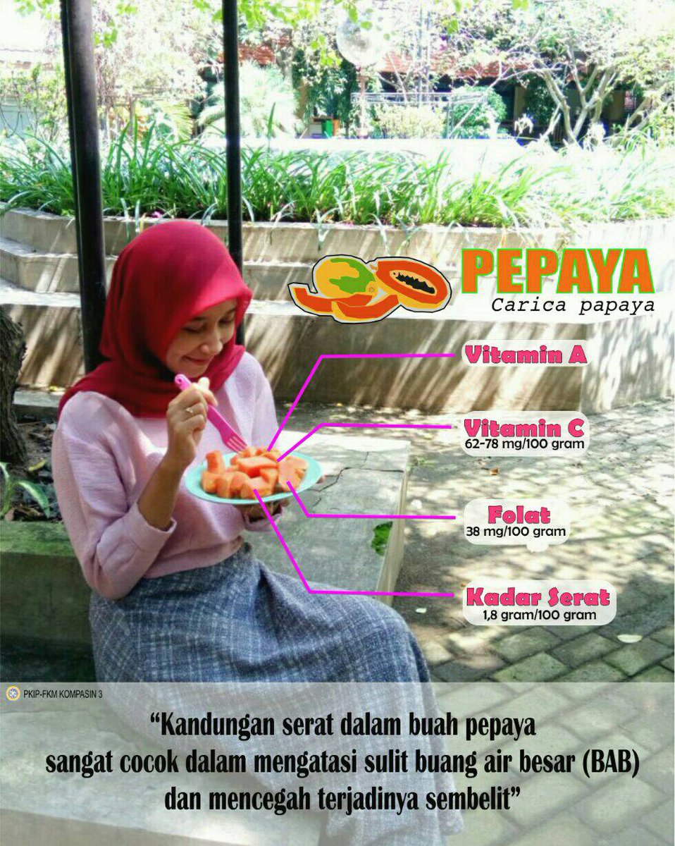 adilarahana1's tweet photo. Hayoooo sapa yang BABnya ndak lancar, sini angkat tangan 🙋
Udah makan pepaya belum? 
yuk makan pepaya 😉
Eat good, feel good😎
#PKIP 
#FKMUA https://t.co/ZMFLa1bRwq