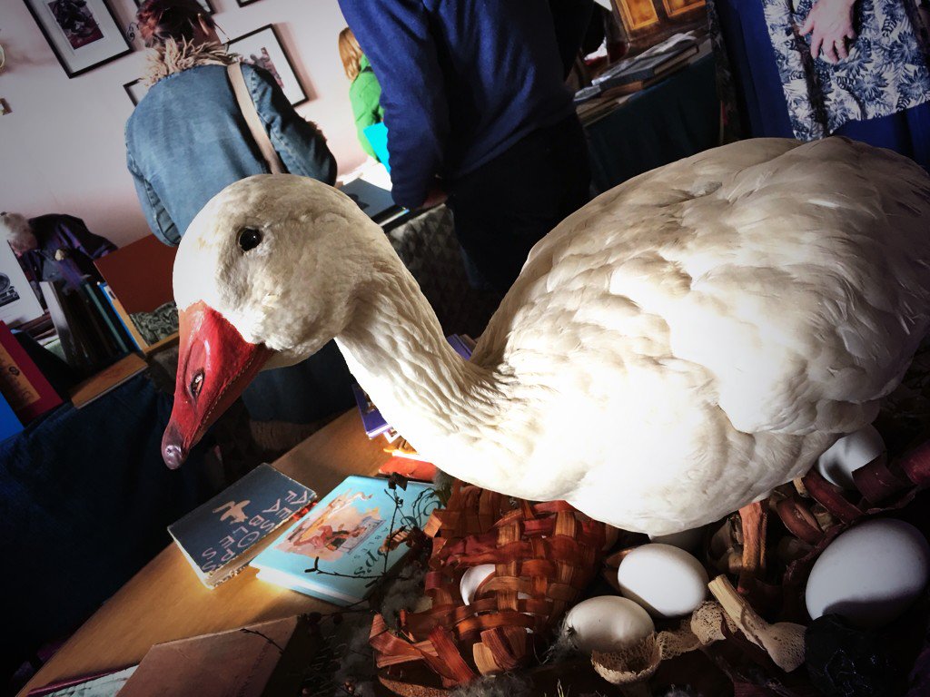 PenrhosPress's tweet photo. Fun times yesterday at Baskerville Hall for @thestoryofbooks #wayzgoose https://t.co/4xoFq8FrOW