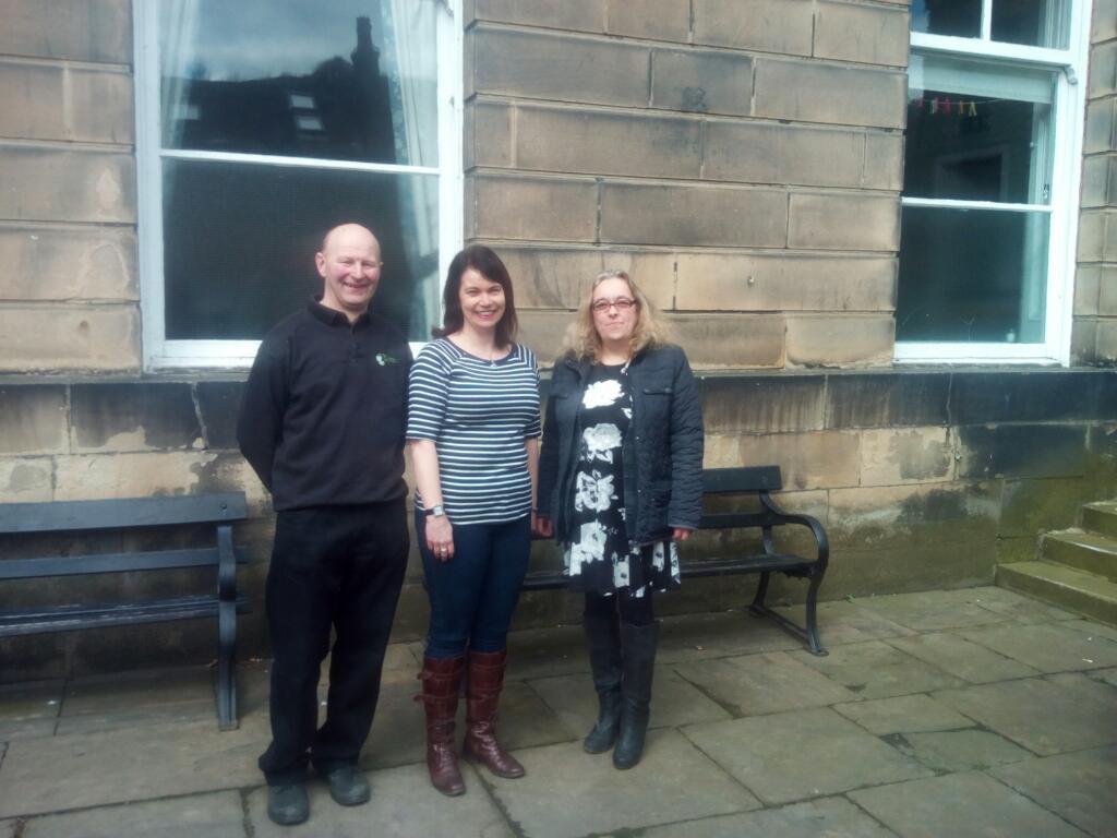 donna_bellamy's tweet photo. #Holmfith civic hall official hand over of keys to the holmfirth civic hall community trust https://t.co/J1hdbMZ5iH