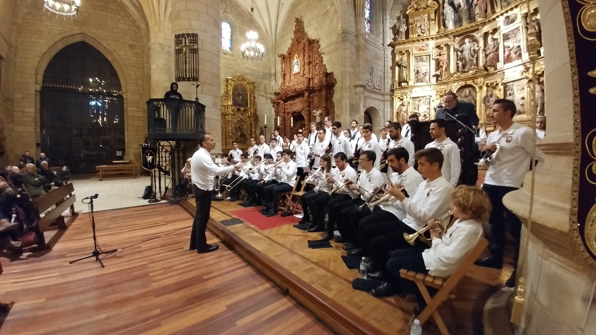 maudiovisuales's tweet photo. Empezamos la #SemanaSanta2017 de #Soria con sonorización para el II Concierto solidario de marchas procesionales de @lascaidassoria https://t.co/kv9iE8kLqz