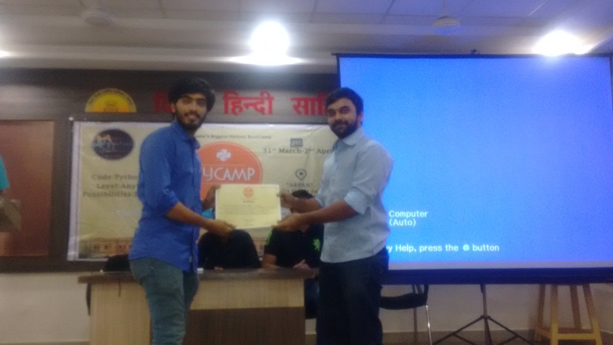 ankurdeshmukh87's tweet photo. @Pycamp2k17 #pycamp2k17
Photography https://t.co/OREJqgzx2T