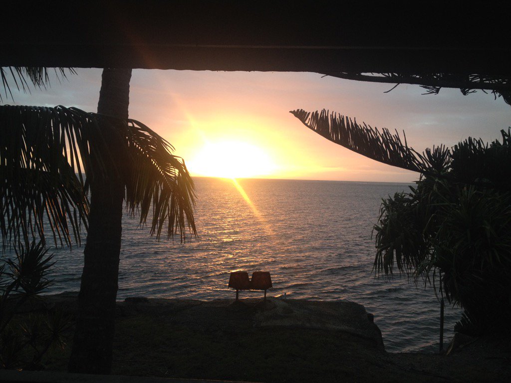 johno4imml's tweet photo. #propersunset #straddie #viewfromdeck #sunsetpalms https://t.co/Cfyj6oEQSf