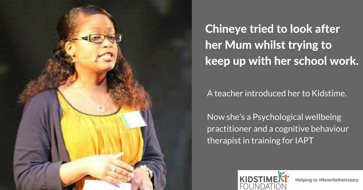 ourtimecharity's tweet photo. As well her degree, Chineye is an ambassador for our charity. Share her story to show how kids can #BeKidsAgain https://t.co/FBVAnprS7V https://t.co/7ZwxGLJbqC