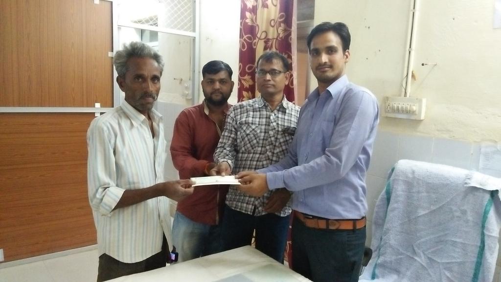 डग - झालावाड
डग ब्लाक बीसीएमएचओ डॉ विकास जैन के मार्गदर्शन पर चौमेला प्रभारी डॉ जमशेर खॉन की टीम ने सीएचसी चौमेला मे 8 वीटी केस किए