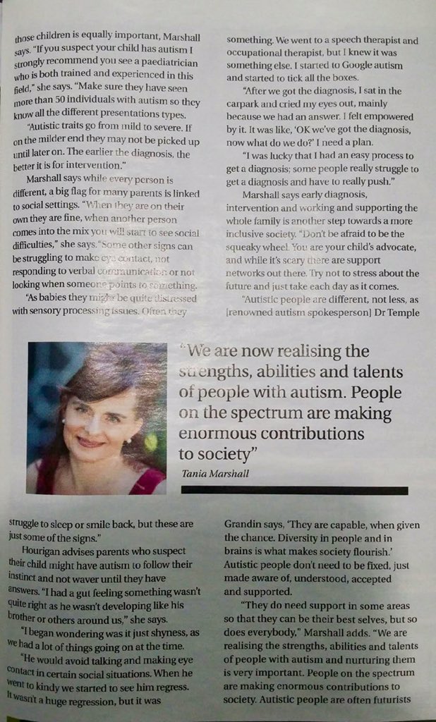 Happy World Autism Awareness Day! Check out my latest interview for my weekly preview at myweeklypreview.com.au/v/understandin… #worldautismawarenessday