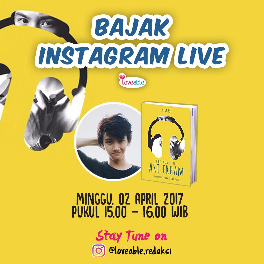 Yukkk... Live bareng <a href="/ariirham2/">Ari irham</a> sekarang di Instagram loveable.redaksi 😄