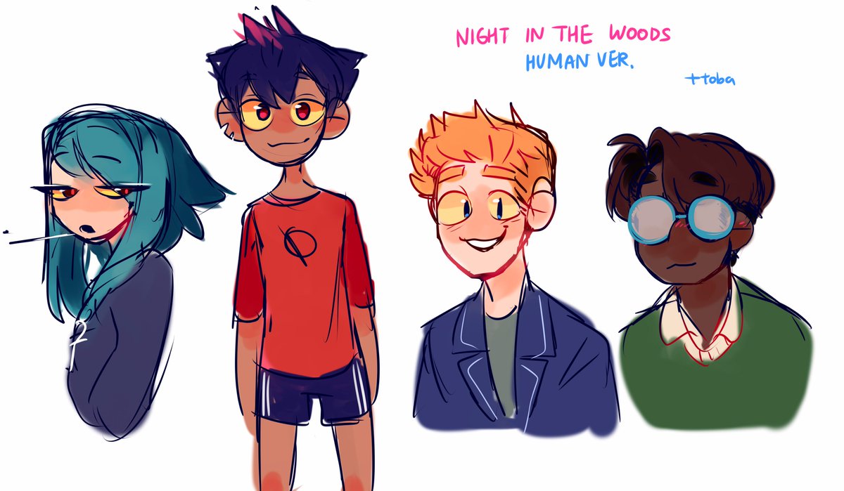 night in the woods characters human night in the woods characters human
