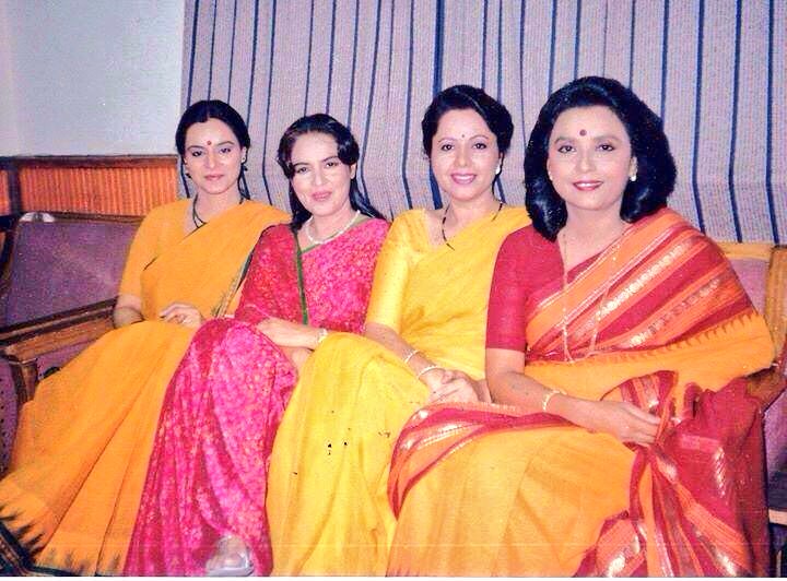 Prasar Bharati On Twitter The Elegant Ladies Of Initial Time Of Doordarshan In One Frame Remember Them
