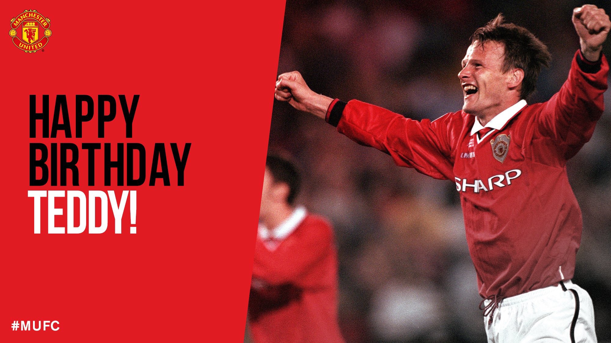 Happy 51st birthday to United legend Teddy Sheringham! 