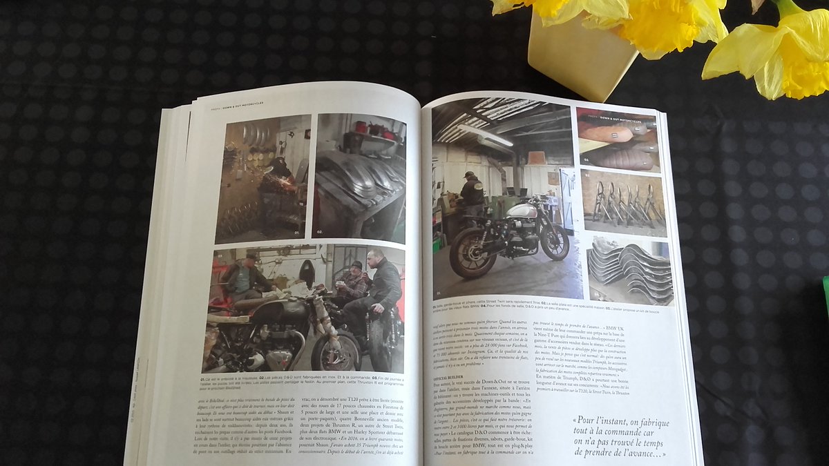 100BonnieMans's tweet photo. ..."The Snatch-boys (@Downandoutmoto) are afraid of nothing..."
Cafe Racer Magazine (Triumph)
#caferacer #triumph @Downandoutmoto @UKTriumph https://t.co/qgyzLEezhO