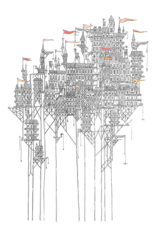 CrisalidaDeAyre's tweet photo. Los habitantes de Baucis prefieren no bajar a la tierra...
#LasCiudadesInvisibles #ItaloCalvino
IlustraciΓ³n #DavidFleck https://t.co/o4YqFNMGAb