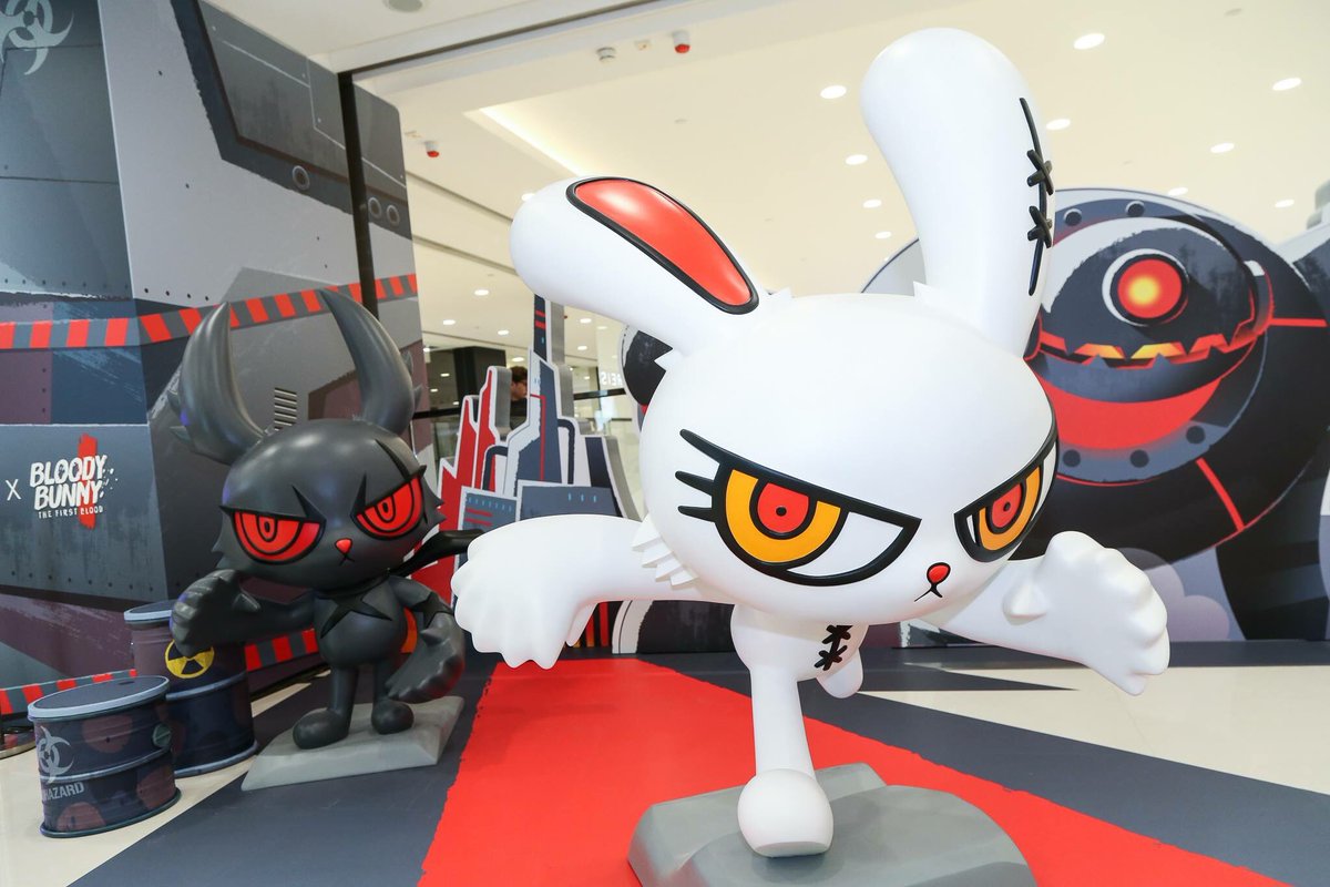 The hit Thai cartoon Bloody Bunny is now at LCX to celebrate