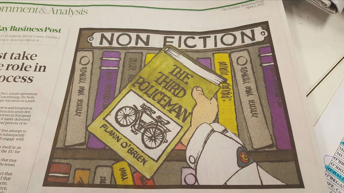 JoeHumphreys42's tweet photo. Topical cartoon of the day from @sundaybusiness
Happy #MylesDay https://t.co/2xKxpGou8E