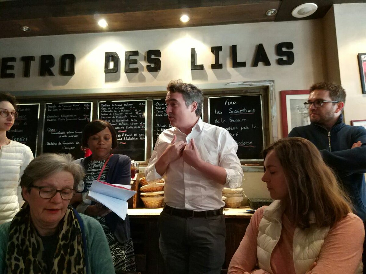 Renaissance20e's tweet photo. Merci @lexpaulson, qui a organisé la campagne d'Obama, pour ses bons conseils avant notre Grande Journée de Mobilisation #YesWeWalk
#Macron https://t.co/1d8Bgq025O