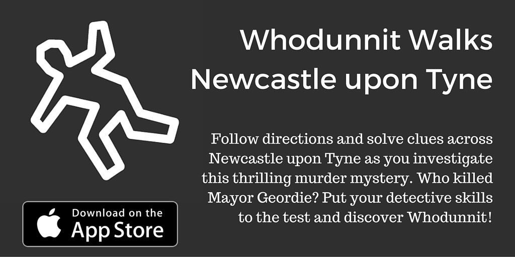 WhodunnitWalks's tweet image. Our app takes you on an adventure across #Newcastle for just 99p. Download now!🕵📱👨‍👩‍👧‍👦🌞itunes.apple.com/gb/app/id10535… #nefollowers #nehub #nehour