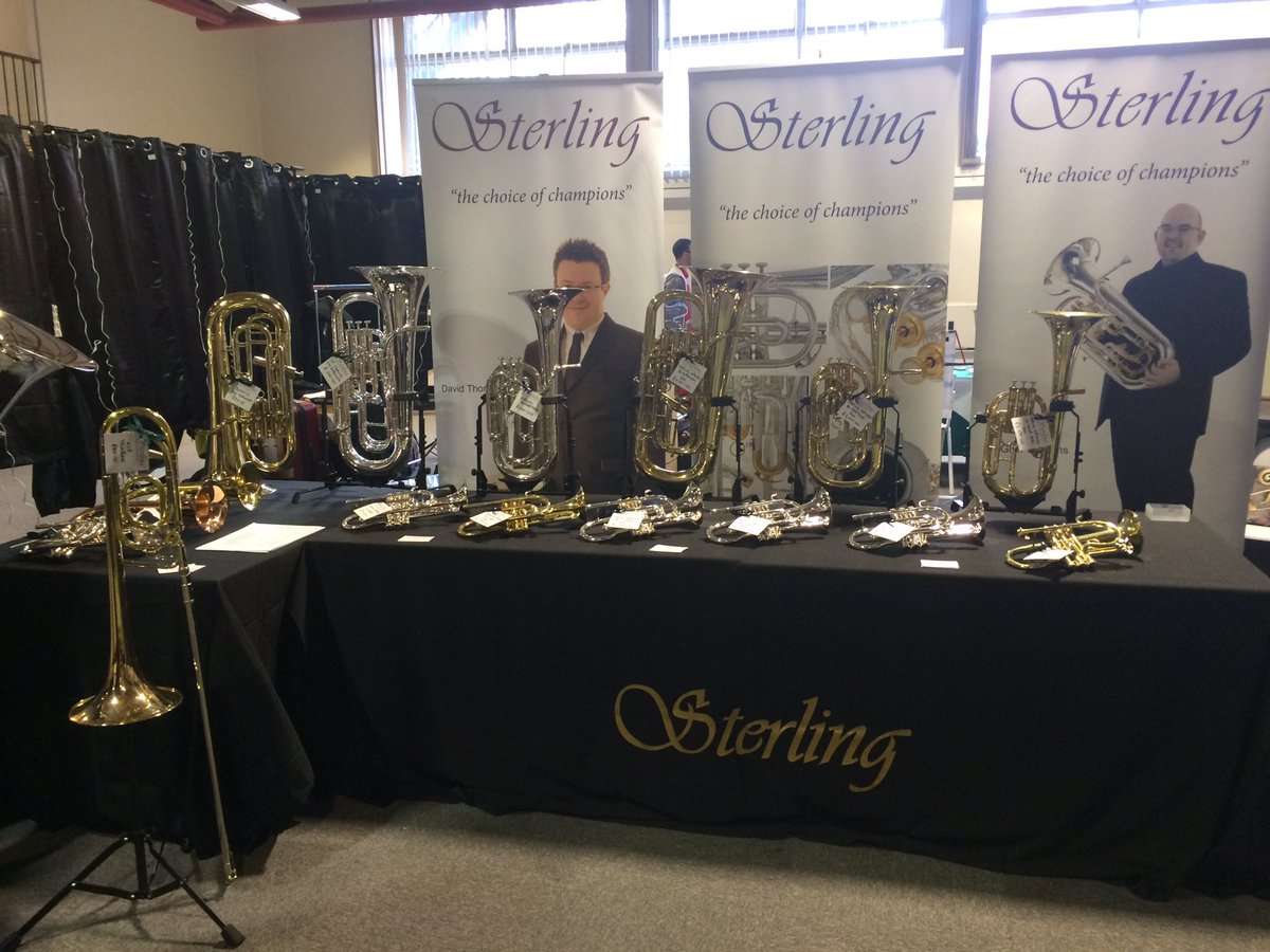 Paul, Helen and Glyn are all here with <a href="/BrassSterling/">STERLING BRASS</a> at the Maxwell! #nybbc2017