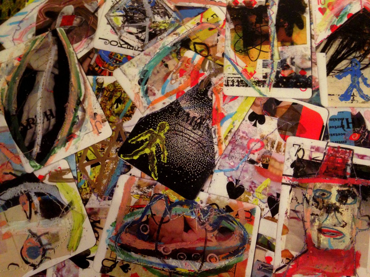 VooDoo666BPM's tweet image. オサレ系コラージュアート展見てきた

安野谷昌穂「Petal Play」展  #WISHLESS #Collageart