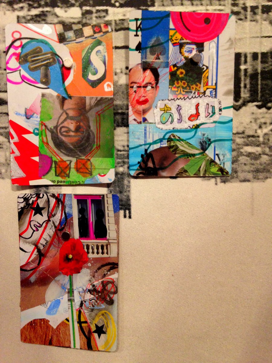 VooDoo666BPM's tweet image. オサレ系コラージュアート展見てきた

安野谷昌穂「Petal Play」展  #WISHLESS #Collageart