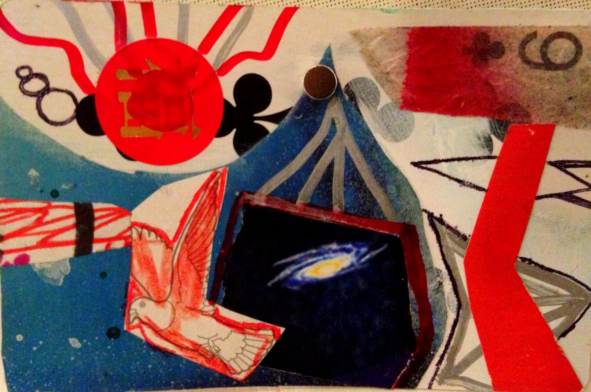 VooDoo666BPM's tweet image. 拡大図♪
安野谷昌穂「Petal Play」展  #WISHLESS #Collageart