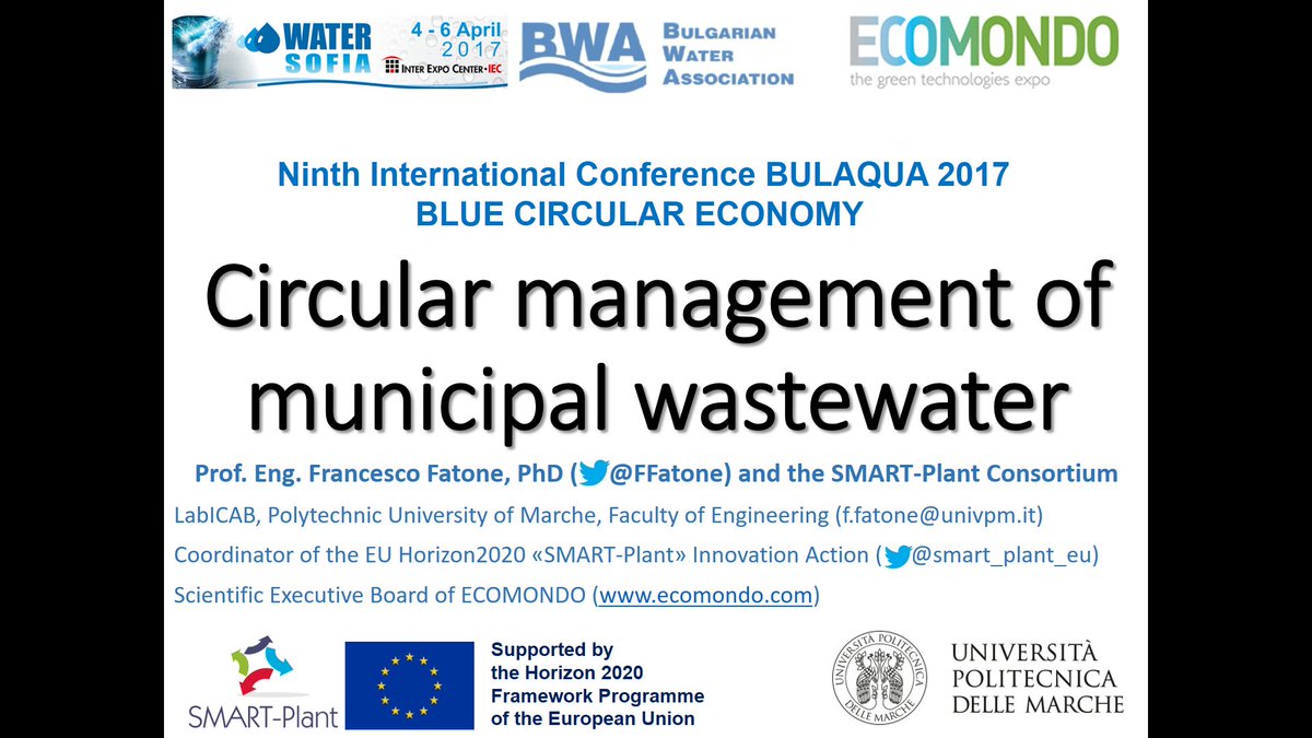 smart_plant_eu's tweet image. SMART-Plant invited by @Ecomondo  to present the project to #Bulgarian #Water Association and to eastern Europe market players @EU_ecoinno