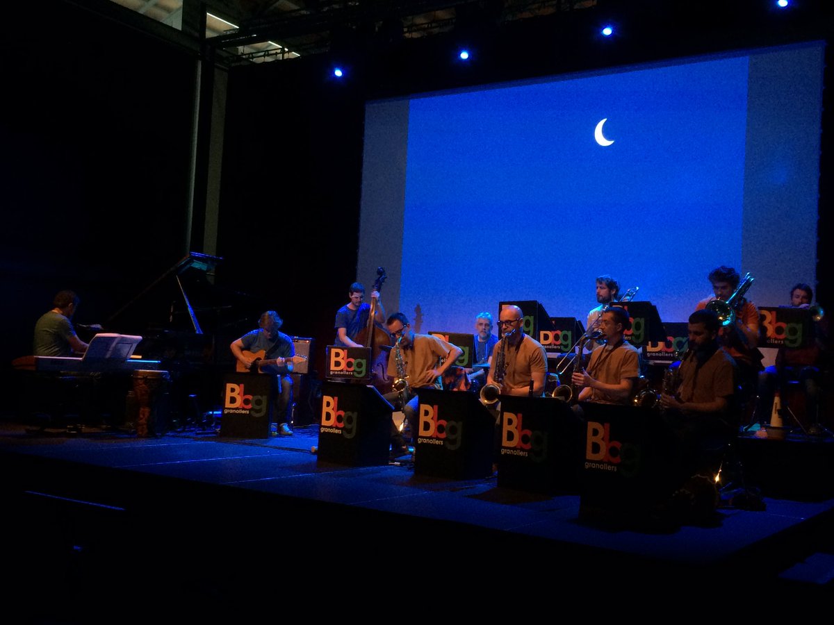 enderrock's tweet photo. Les aventures de la Nora, amb la Big Band de Granollers, al Bornet de Cançons #Afronora https://t.co/o16fvReNoU