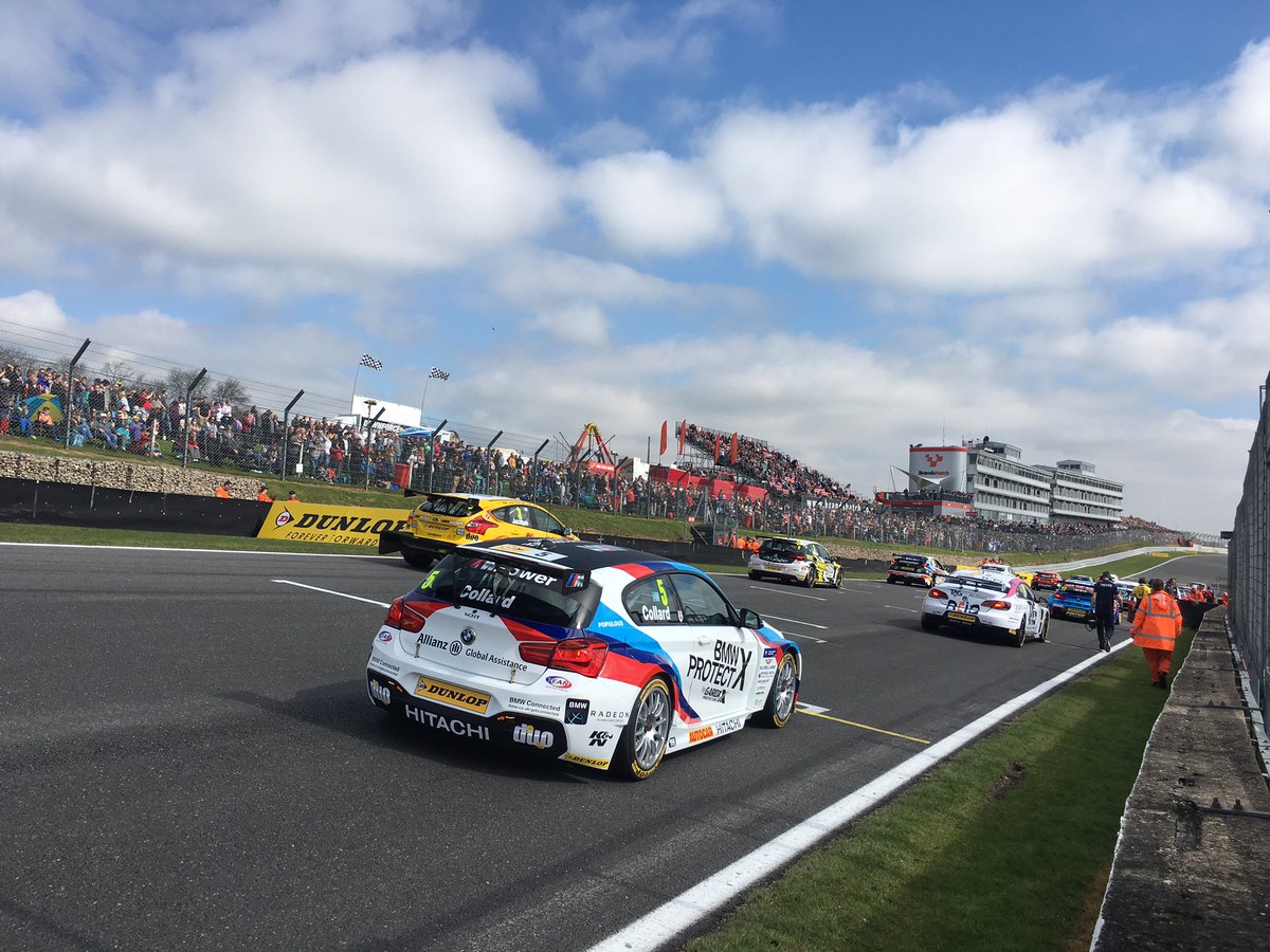 BTCC's tweet image. Green flag! Race one is moments away... #BTCC