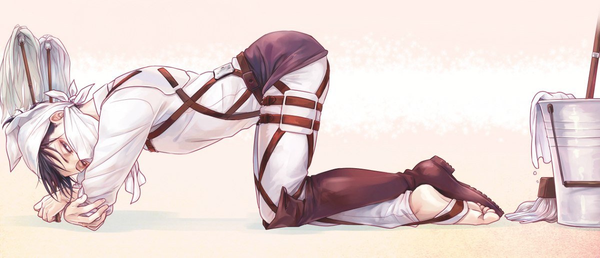 Anime bondage old men