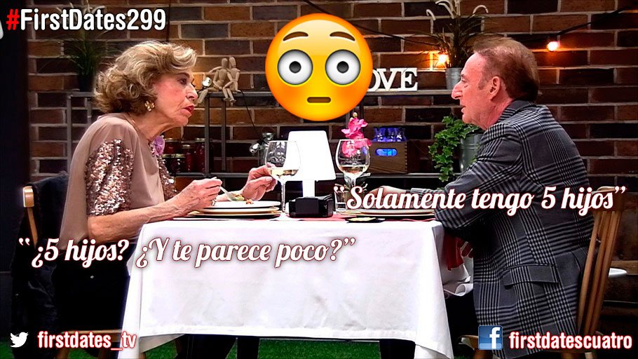 firstdates_tv's tweet photo. Imposible tener más cosas en común que Toya y Manuel #FirstDates299 https://t.co/kJuG5UCtVH https://t.co/D2ToIFJusa