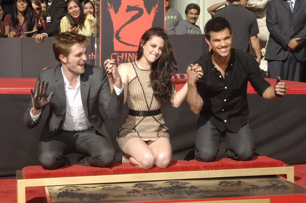 Happy birthday Kristen Stewart! Pictured at her imprint ceremony in 2011.  