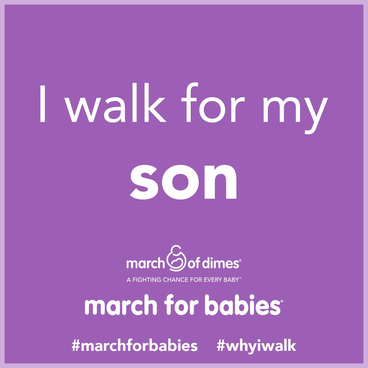 Dallas #MarchforBabies is April 22nd 📆 Why do you walk? We walk for Jaxon #WhyIWalk