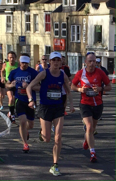 VickiClark3705's tweet photo. @LilyPartridge01 Missed watching you as suffered the pain of a HOT Brighton marathon! I loved it up to 19 miles! #entered2018 #cangofaster https://t.co/3MG1yP3yJN