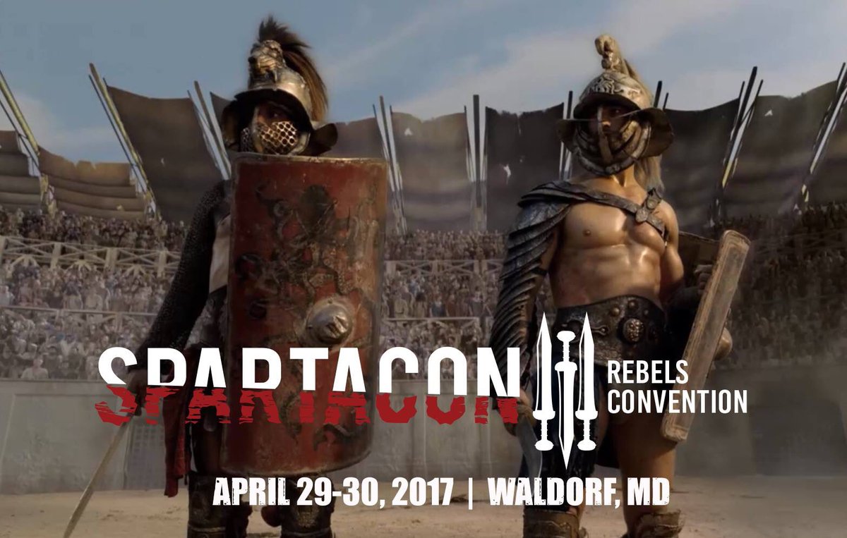 #SpartaCon programming #schedule is now available! redserpents.com/Programming/Sc… Check out all of our activities this year &amp; grab your pass!