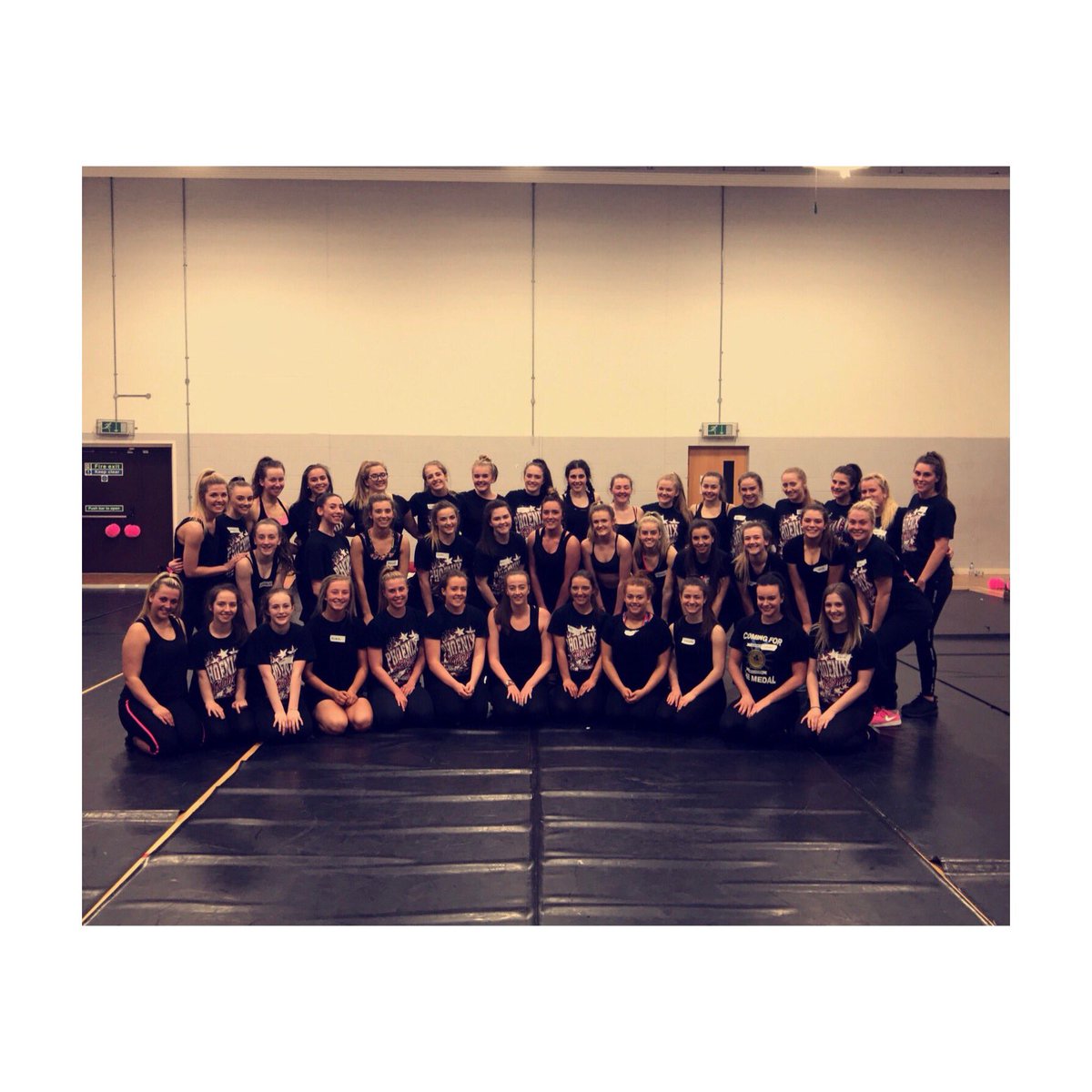 seniorblack_'s tweet photo. Worlds training with @phoenixflamescheer ππ₯β€οΈππ #friends #teambonding #worldsprep #worldstraining #danceworlds2017 #usasfdanceworlds https://t.co/y2NmIaUQRM