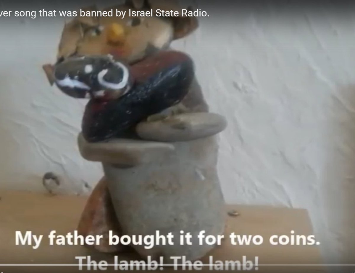 TimeToPlant's tweet photo. Watch the video https://t.co/uNV06JHL2f  The jewish passover song that was banned by Israel State Radio. https://t.co/MOL7Da1GsQ