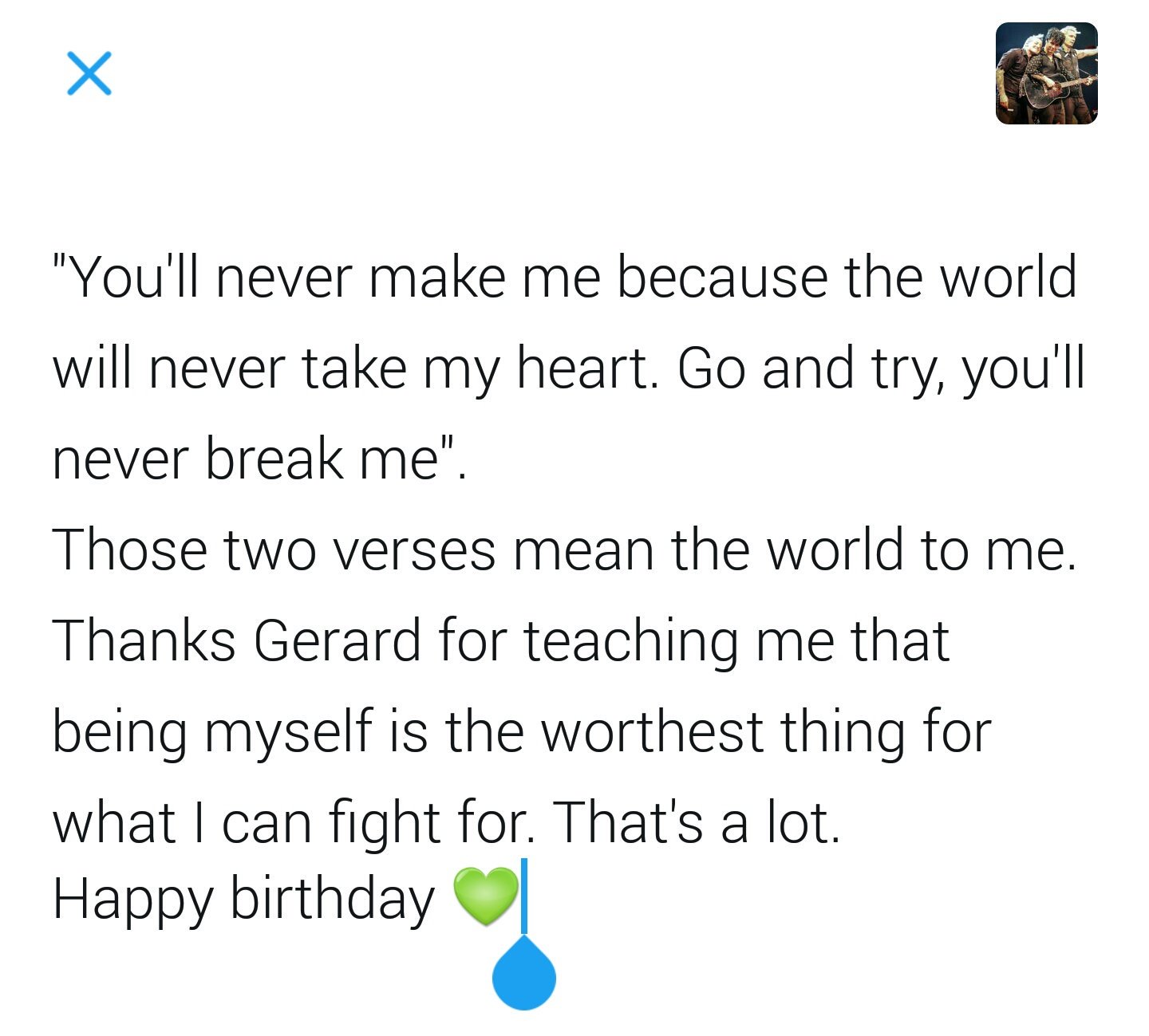 Happy birthday Gerard Way 
