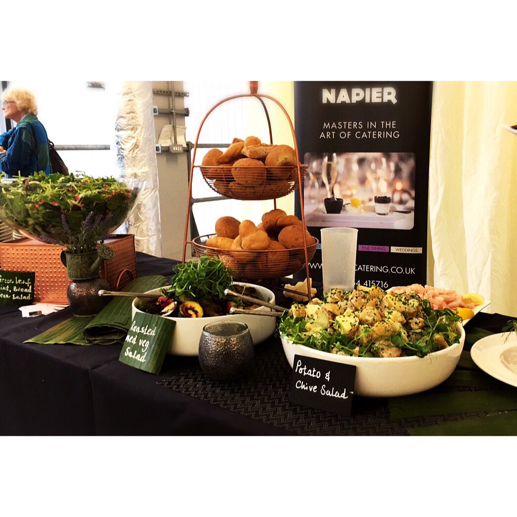 NapierCatering's tweet photo. A Great day today @astonmartin! #napier #napiercatering #astonmartin #stathans #catering #buffetspread https://t.co/x54UJOT7xQ