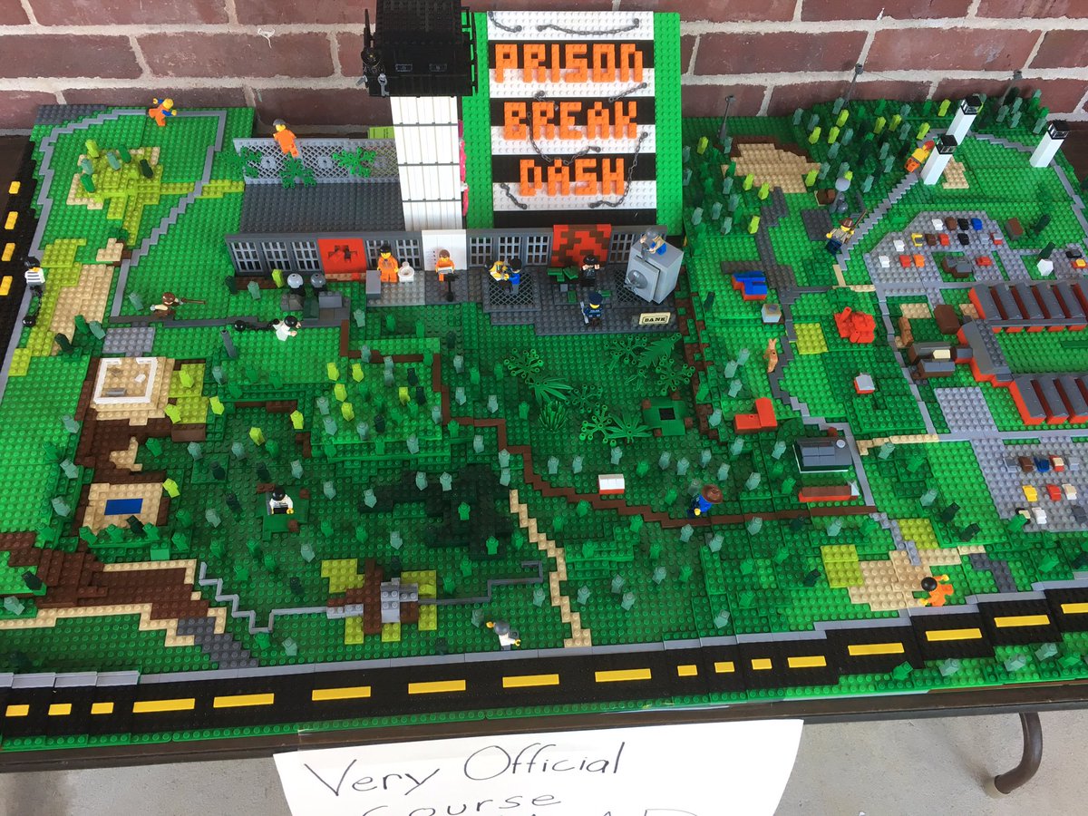 SufferLab's tweet image. Ran #Prisonbreakdash today; best course map EVER by @ryantheblockslayer