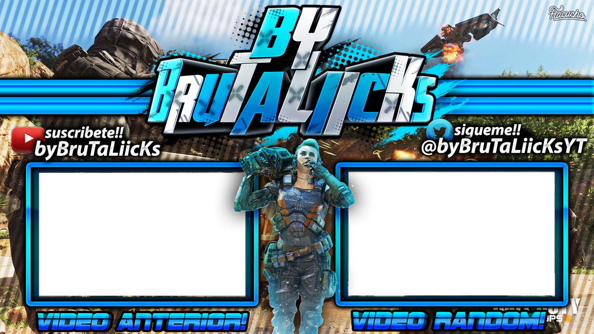 ByFlacuchoX's tweet photo. nuevo logo y outro para el señor @byBruTaLiicKsYT te invito a su canal!!

RT&amp;FAV son bienvenidos :D https://t.co/MYelwEqTjc