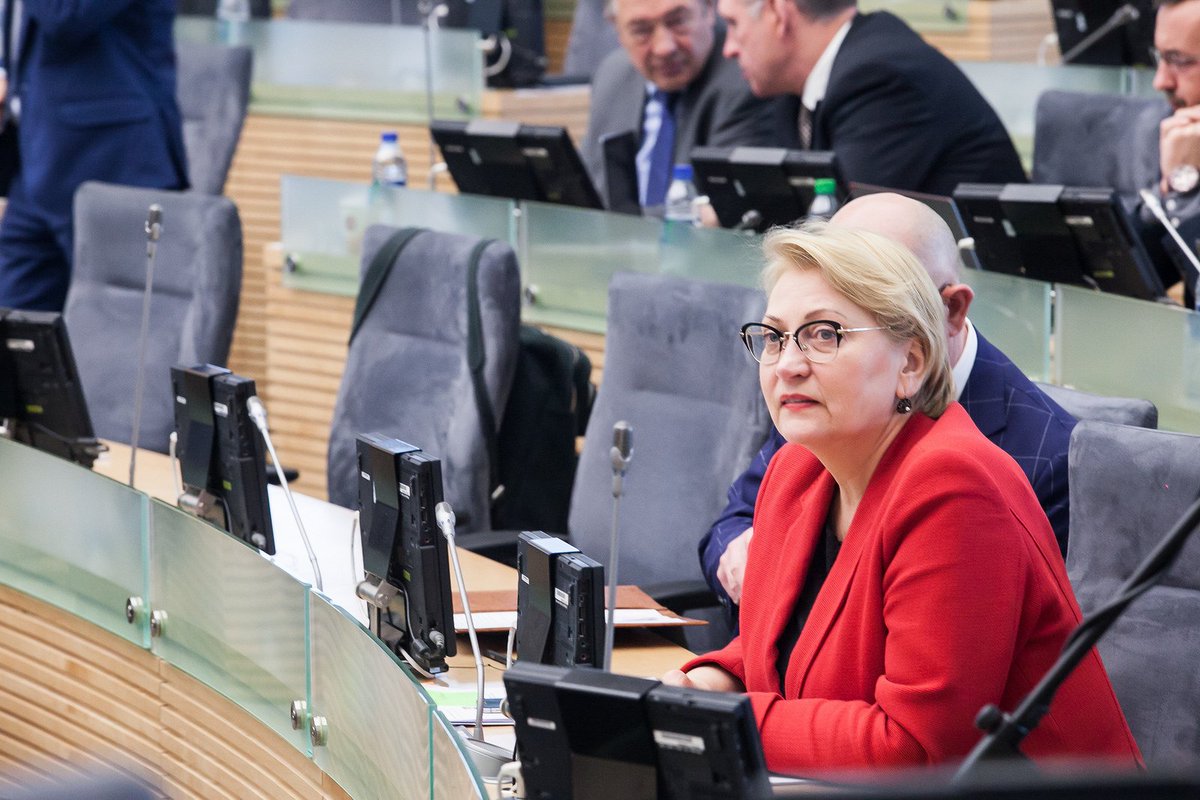 Budbergyte's tweet photo. Today #Lithuania and #EU needs to maintain social and economical stability, and solidarity. https://t.co/hLFOzYS8iV