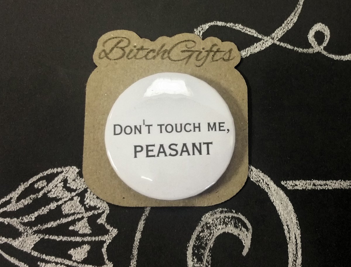 bitch_gifts's tweet photo. Our top seller this week! #peasants #donttouch #donttouchme #bitchgifts #adult #funny #mature https://t.co/kCTy83jzkL
