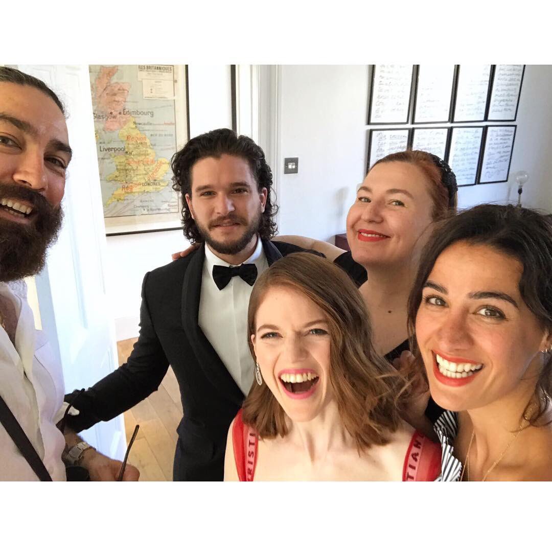 Kit is going to The Oliviers tonight! Can't wait to bring you guys pictures of our first 2017 event. Credit to <a href="/Nisha_Stylist/">Nisha Grewal</a> #KitHarington
