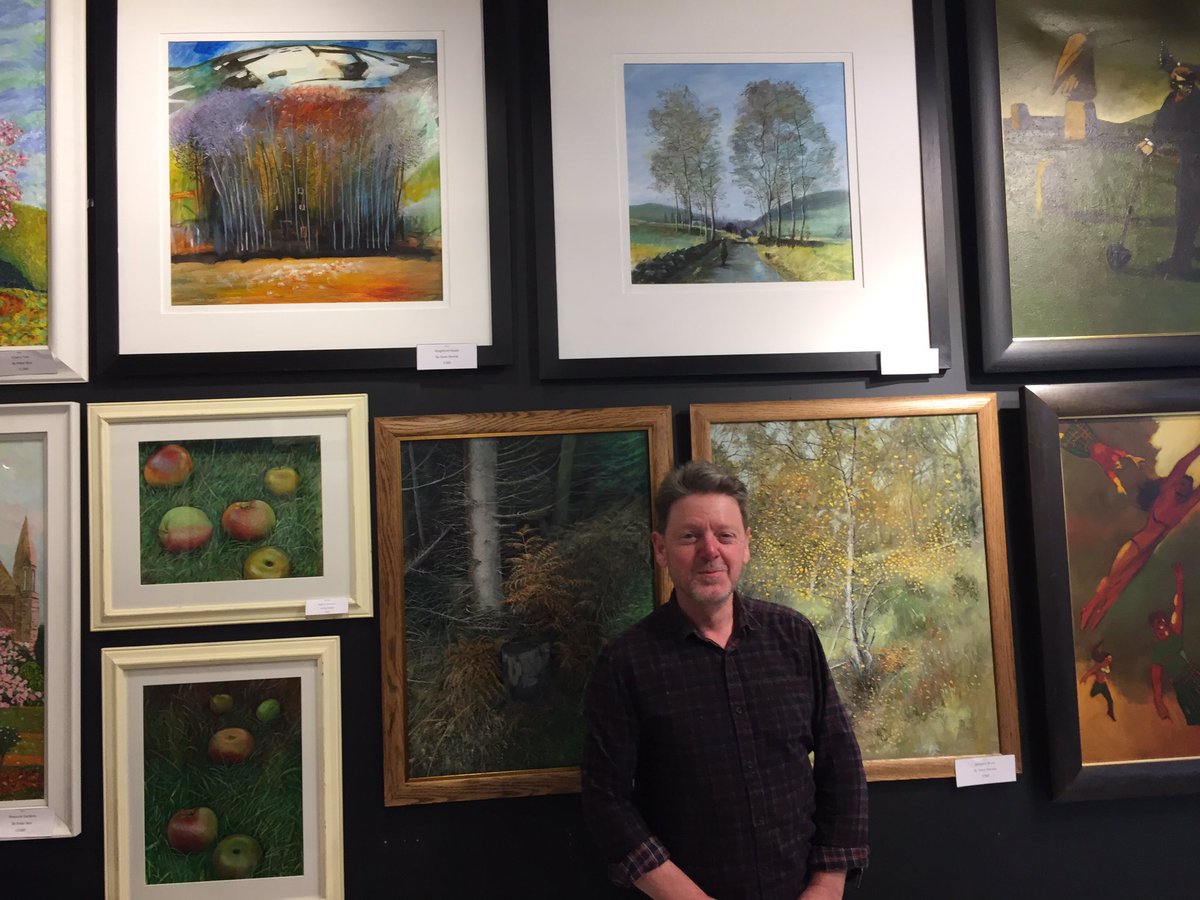CateDvineWriter's tweet photo. 1st exhibition of new work by @painterloon #TheStoreInteriors @supportCHAS @mariecurieuk https://t.co/ySyX8jABVc