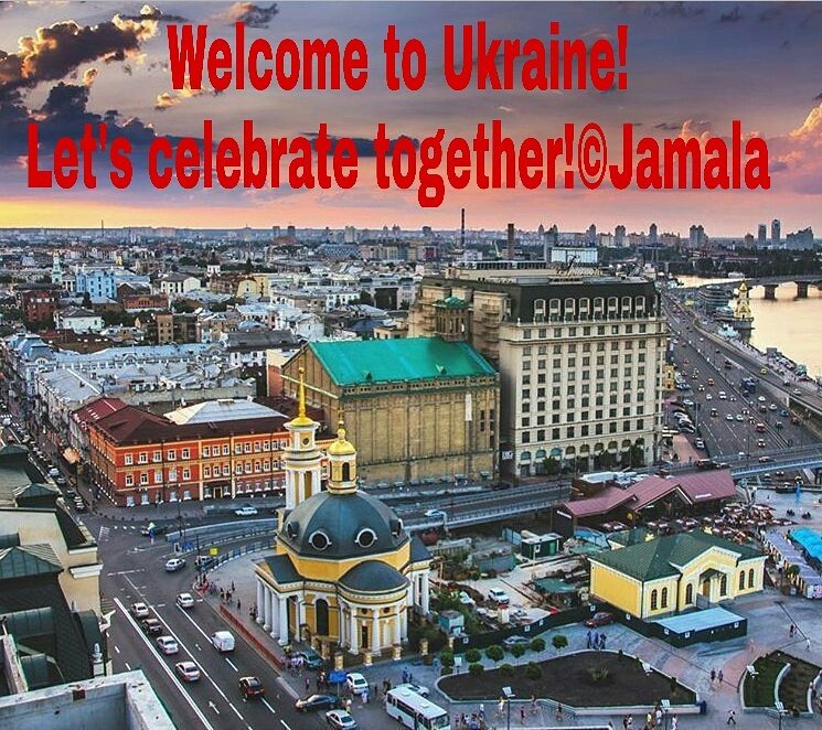 MZUkraine's tweet photo. One month left...#welcometoukraine #welcometokyiv #celebratediversity #jamala #kyiv #ukraine https://t.co/04B6rSmUXd