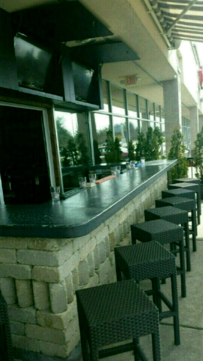 ClappR's tweet photo. Patio bar is open and it's beautiful out. Baseball on the Tvs. ALL DAY happy hour. I'll... https://t.co/PppxGJh4Ga https://t.co/dyp1tQc4mN